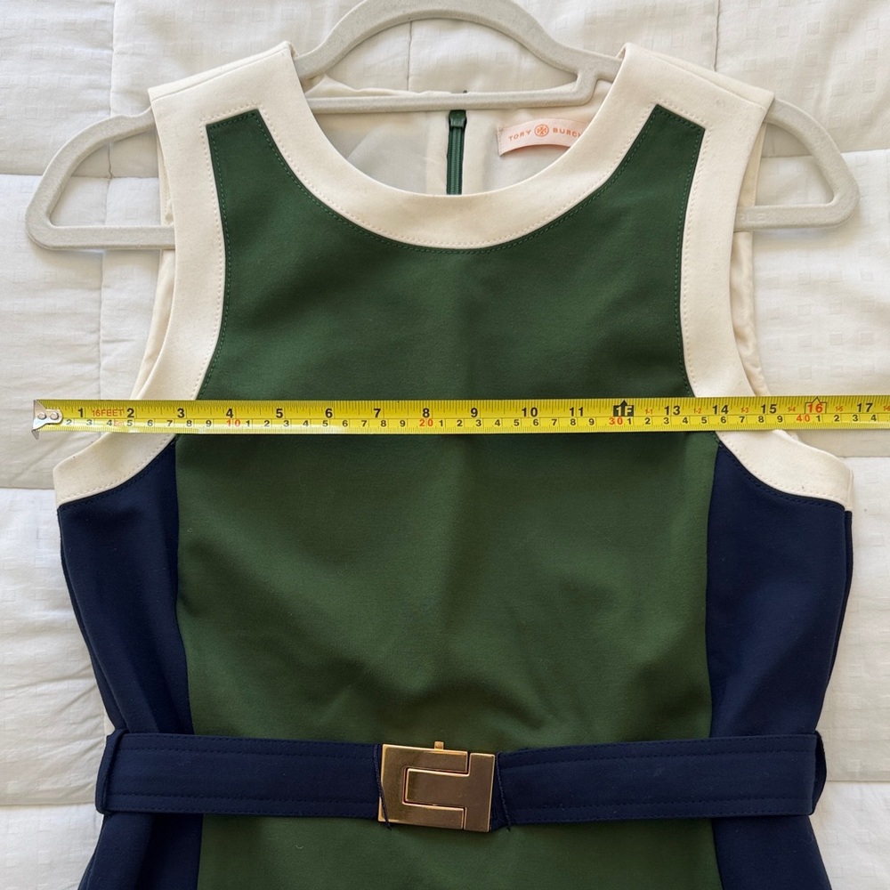 Tory Burch Colorblock Pattern Dress - Medium - Picture 6 of 12